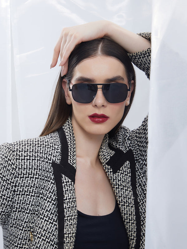 The Traveller'S Aviator Sunglasses - Chocolate Brown