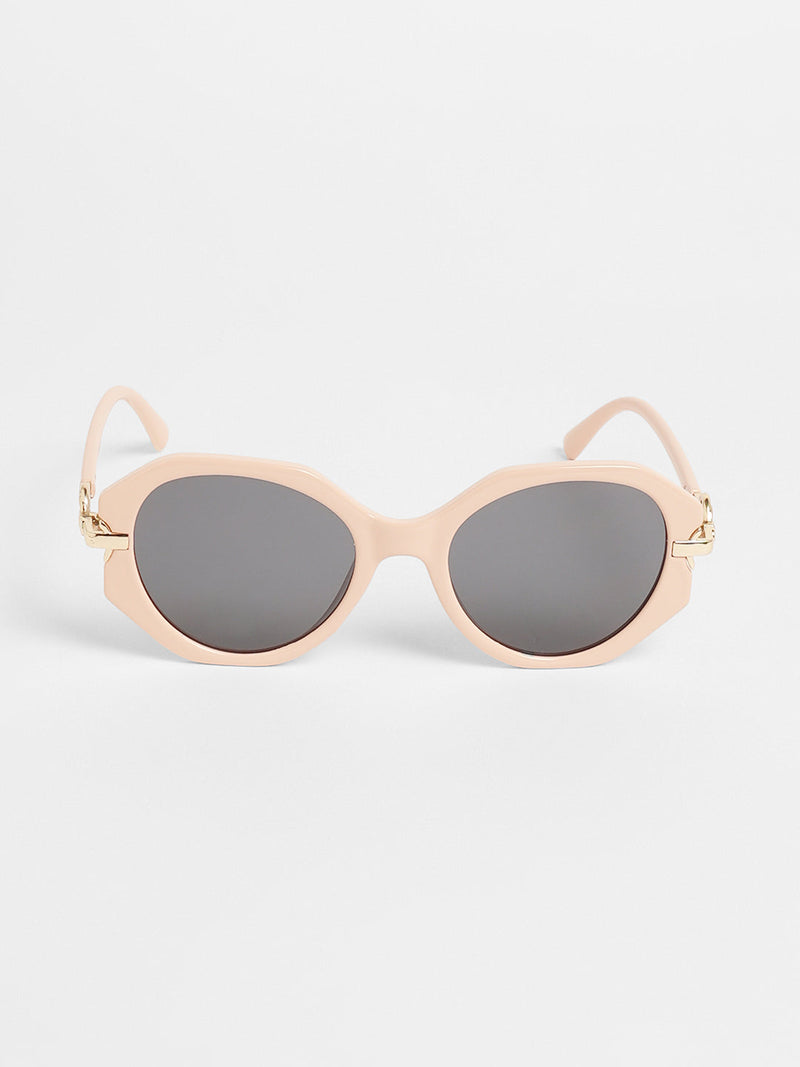 The Orb Round Sunglasses - Rose Pink