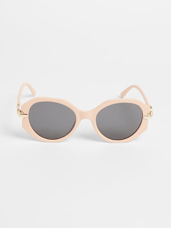 The Orb Round Sunglasses - Rose Pink
