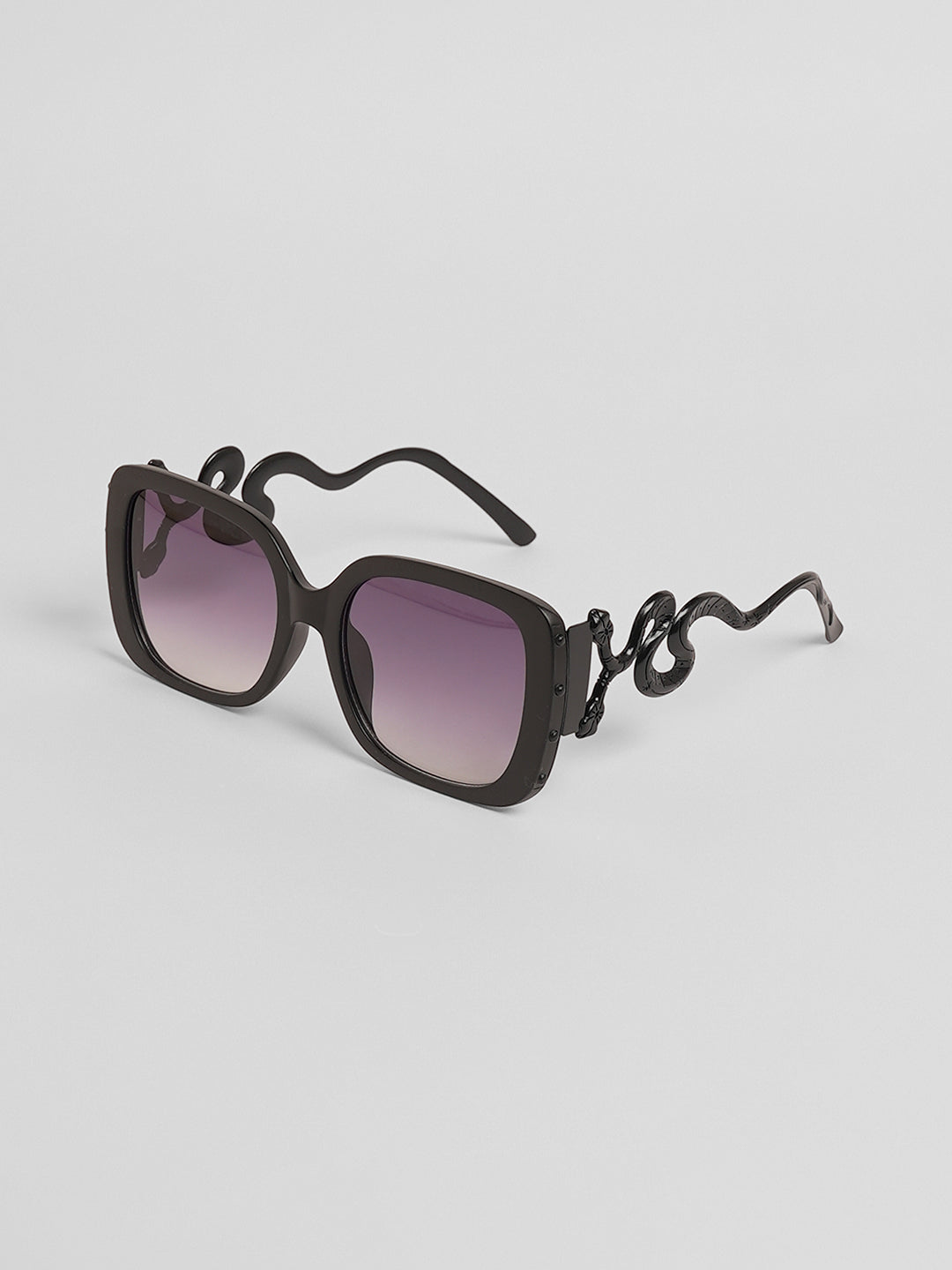 The Aureate Viper Butterfly Sunglasses - Onyx Black