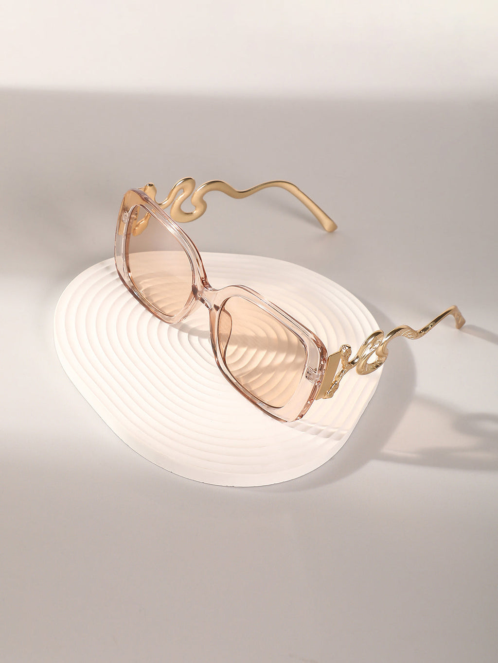 The Aureate Viper Butterfly Sunglasses - California Gold