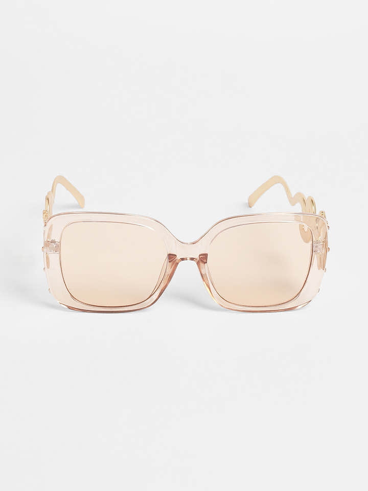 The Aureate Viper Butterfly Sunglasses - California Gold
