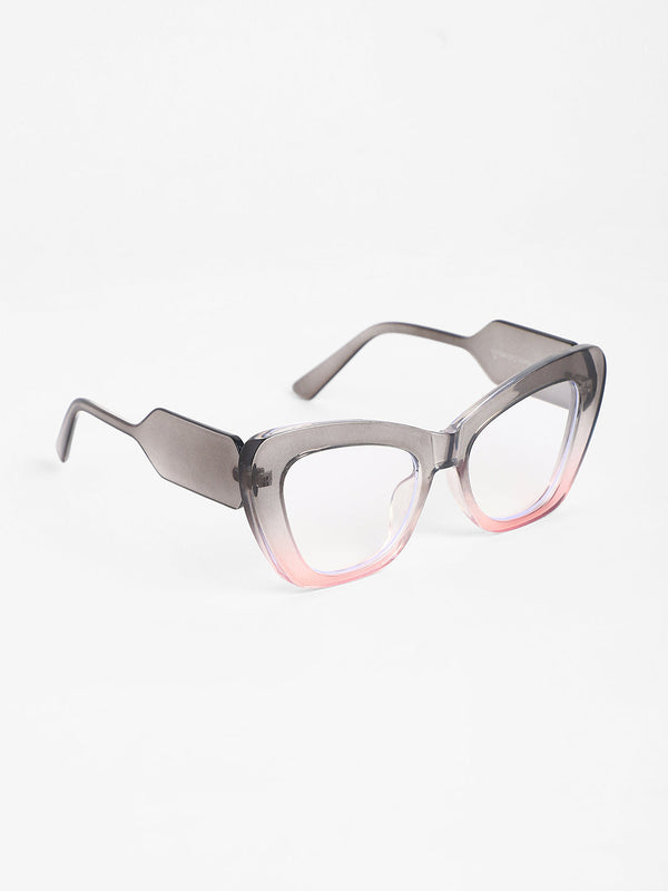 The City Cateye Sunglasses - Navy Blue