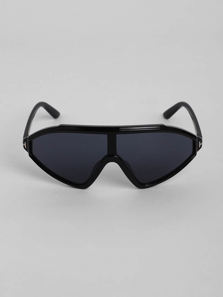 The Slope Shield Sunglasses - Onyx Black