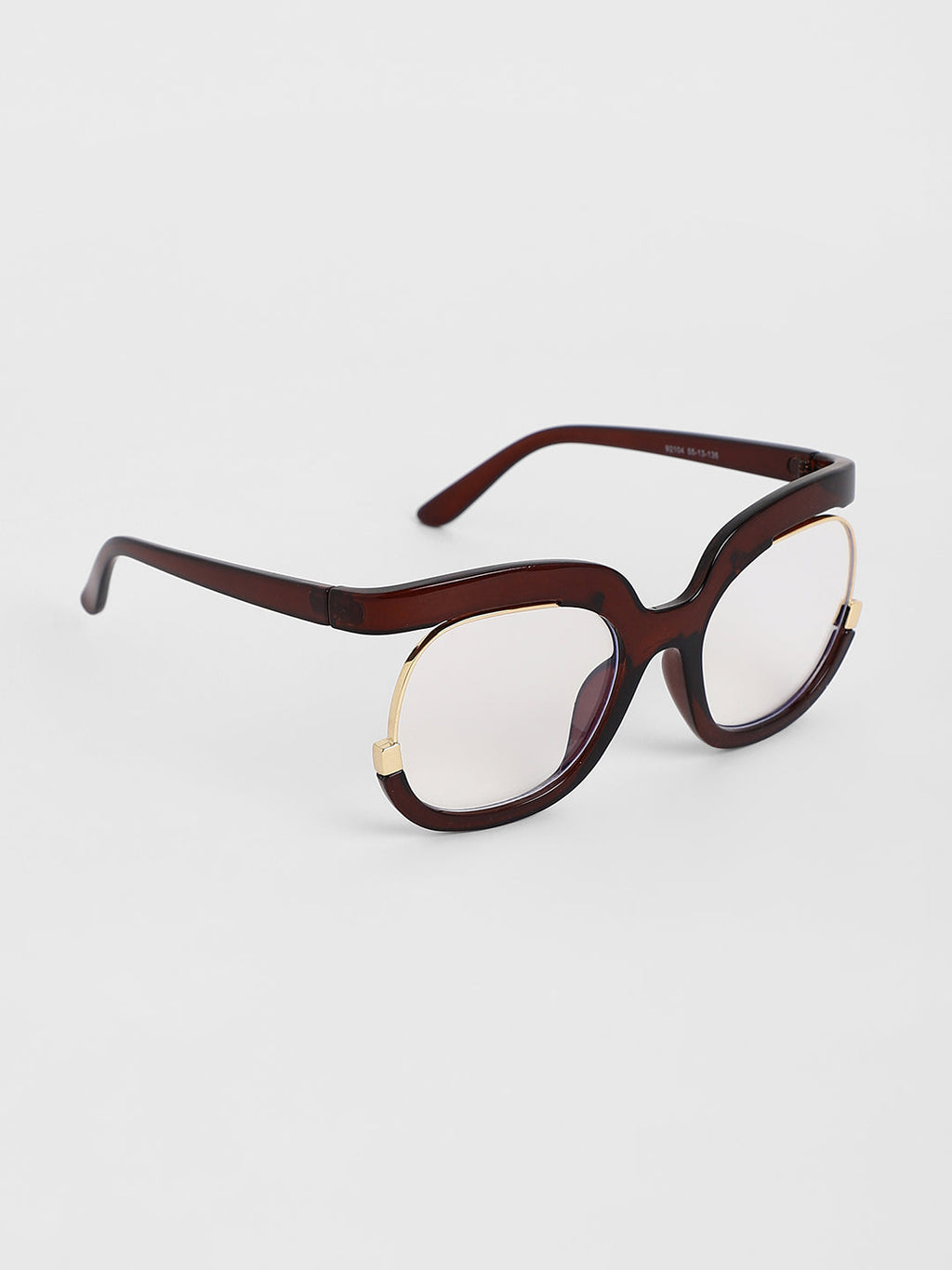 The Hanging Butterfly Sunglasses - Coffee Brown