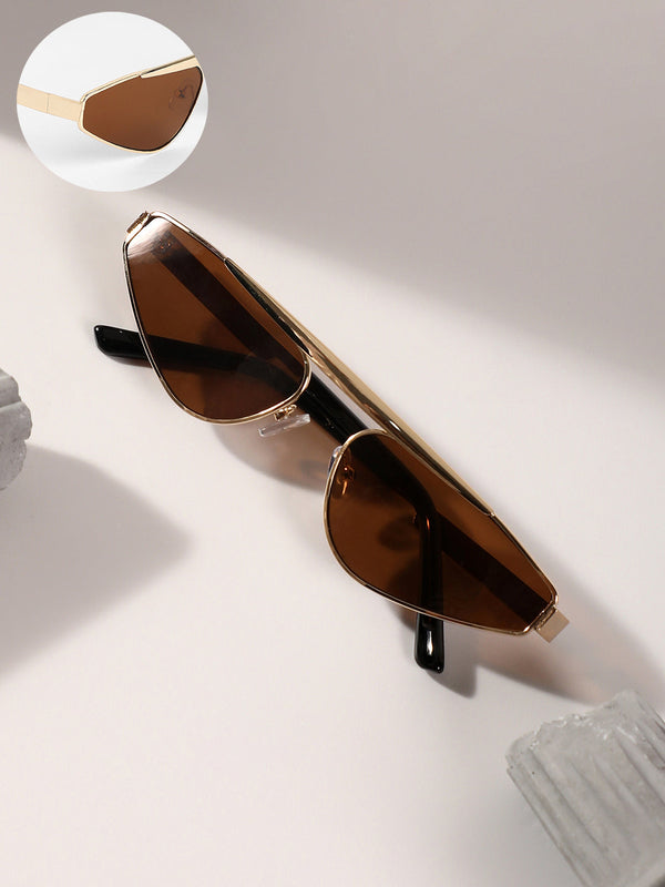 The Swish Cateye Sunglasses - Chocolate Brown