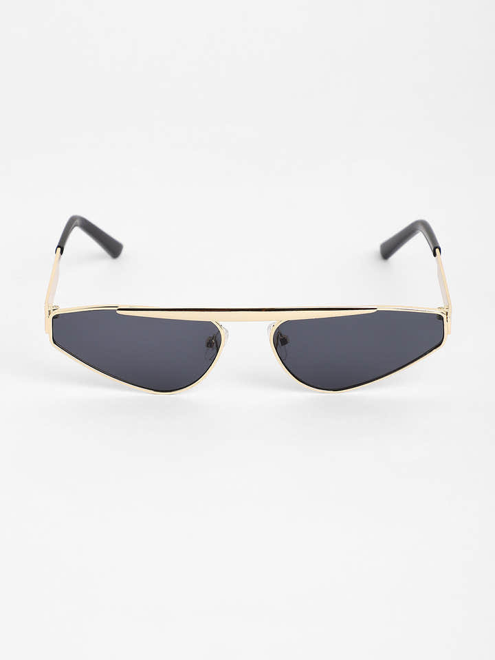 The Swish Cateye Sunglasses - Midnight Black