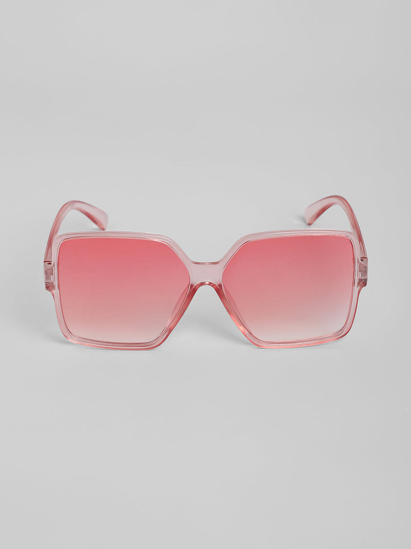 The Retro Butterfly Sunglasses - Ballet Pink