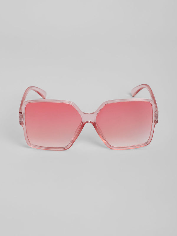The Retro Butterfly Sunglasses - Ballet Pink