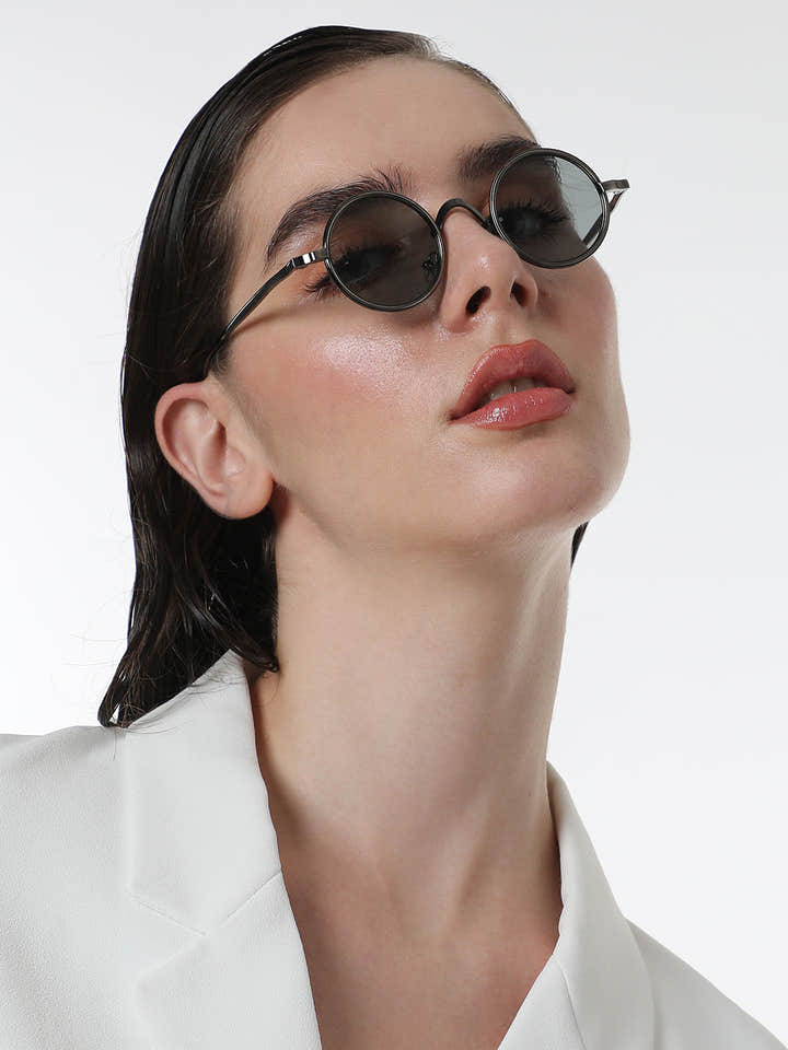 The Circuscore Round Sunglasses - Space Grey