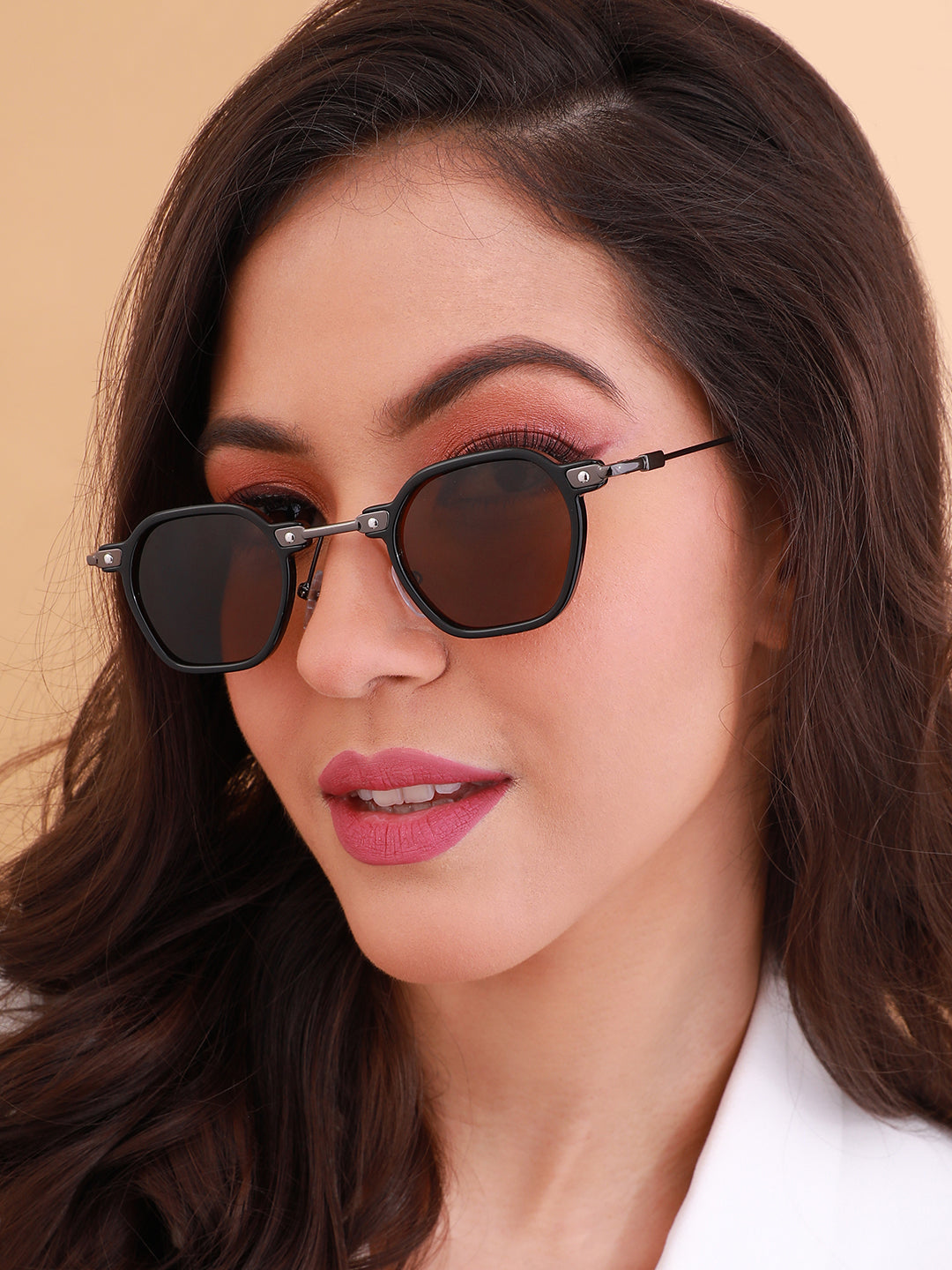 The Lolla Square Sunglasses - Ash Brown