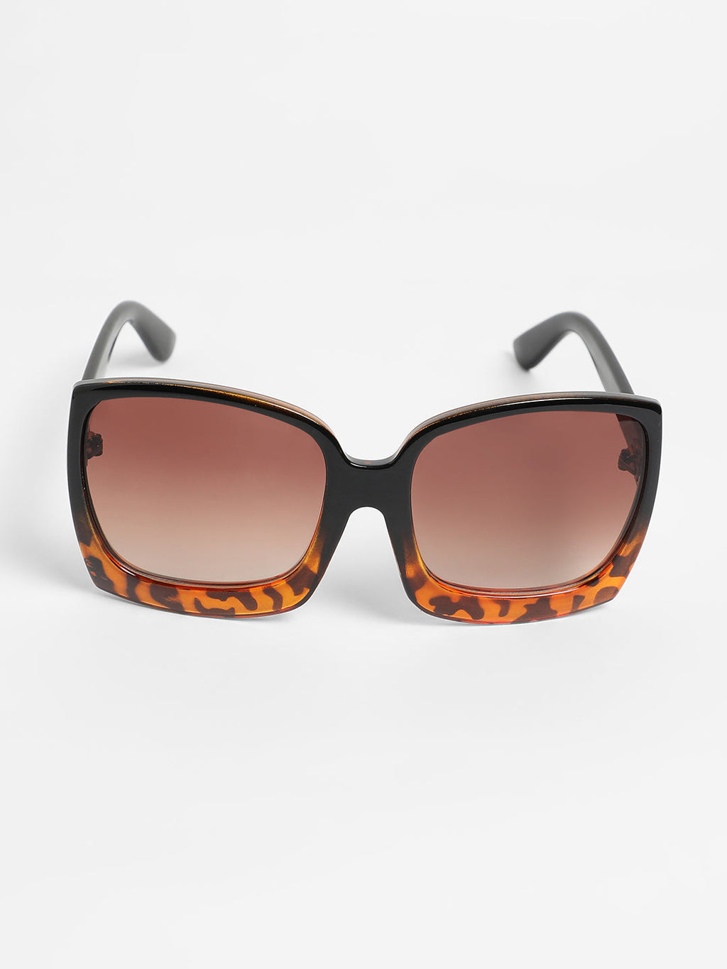 The Safari Oversized Sunglasses - Coffee Brown