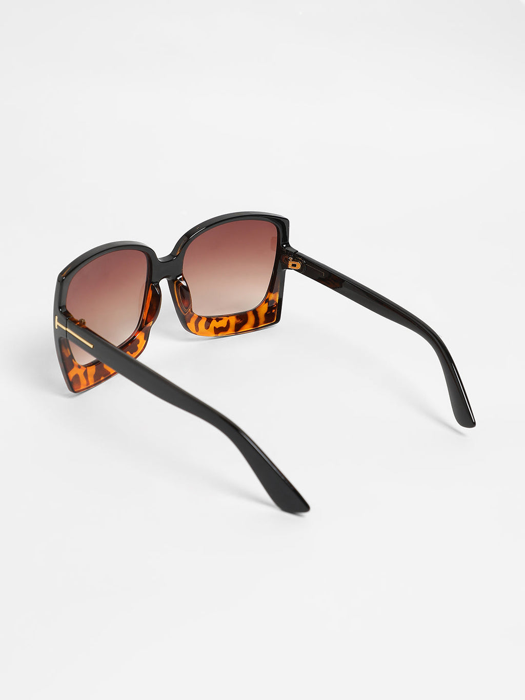 The Safari Oversized Sunglasses - Coffee Brown