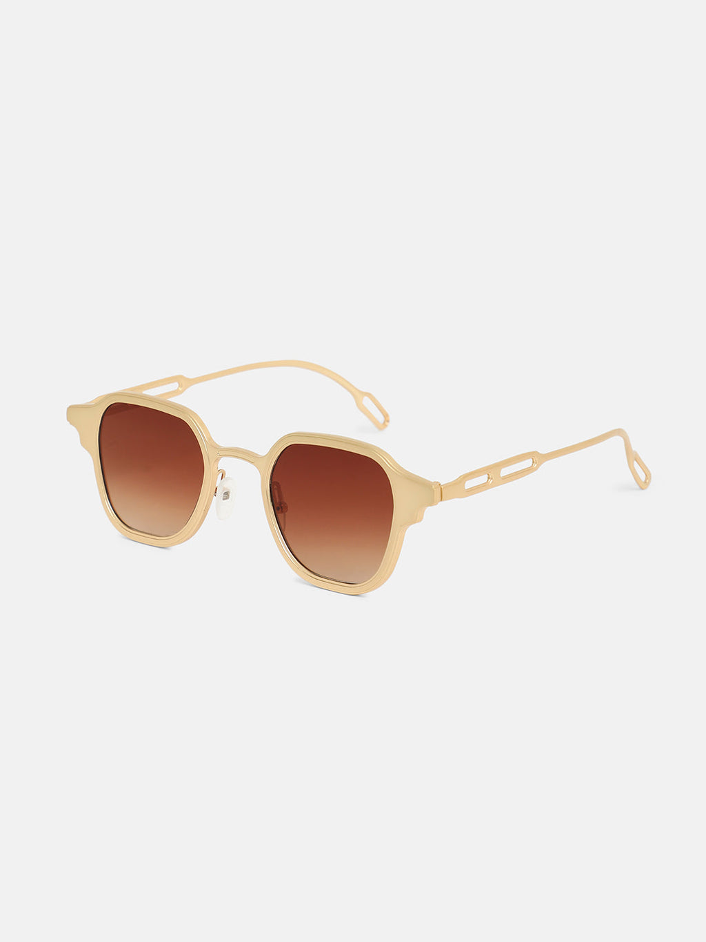 The Roman Wayfarer Sunglass - Califonia Gold