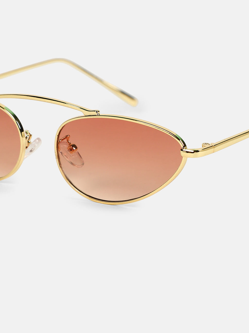 The Retro Malibu Cateye Sunglass - Califonia Gold