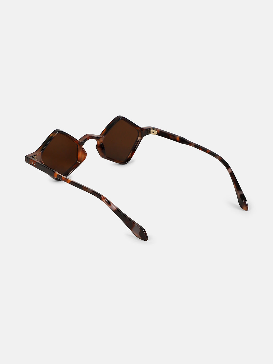 The Circuscore Diamond Sunglass - Coffee Brown