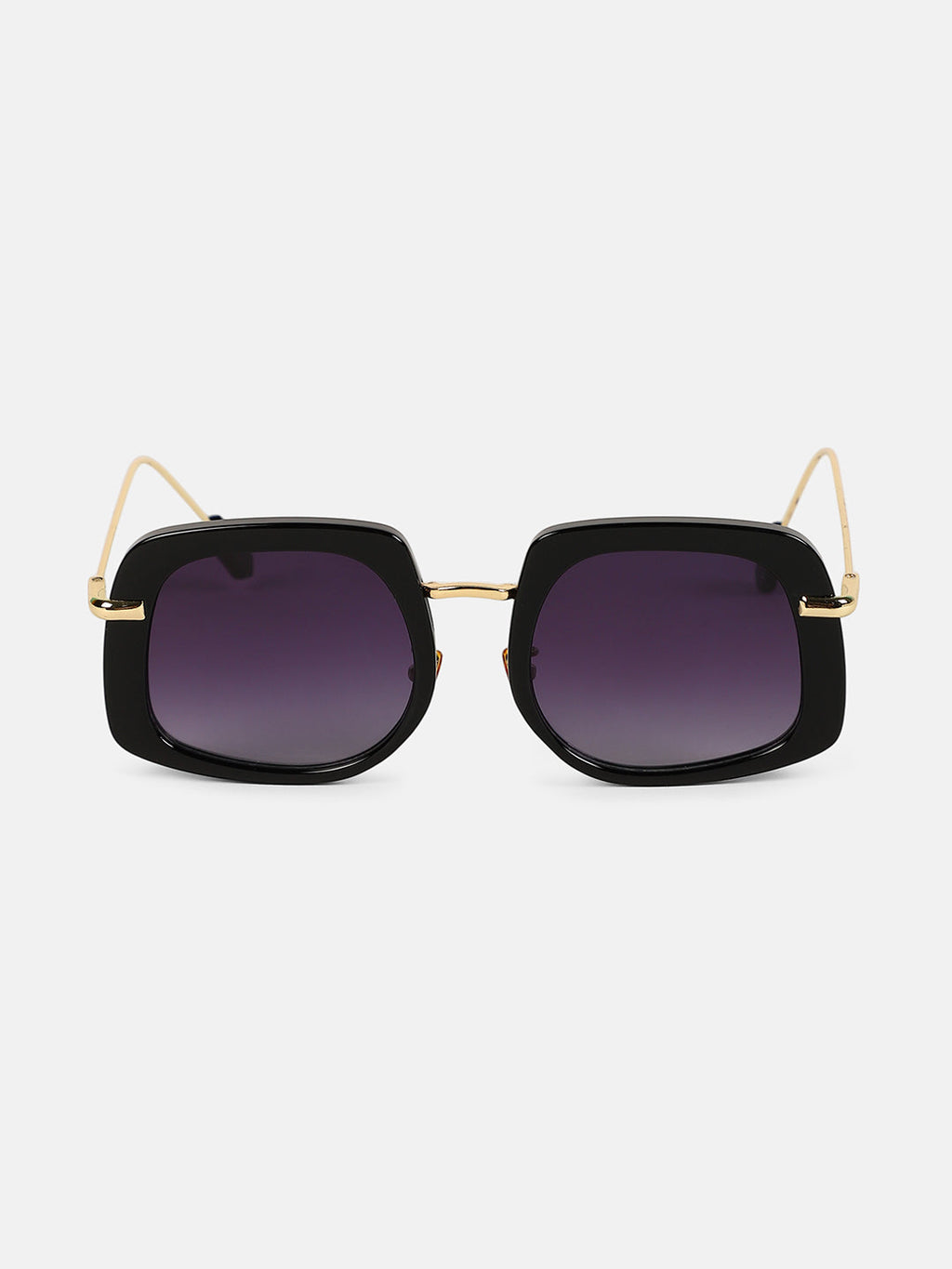 The Whimsical Oversized Sunglass - Onyx Black