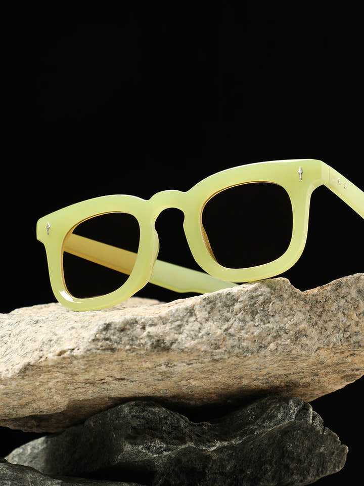 The Neon Pillow Wayfarer Sunglass - Lime Green