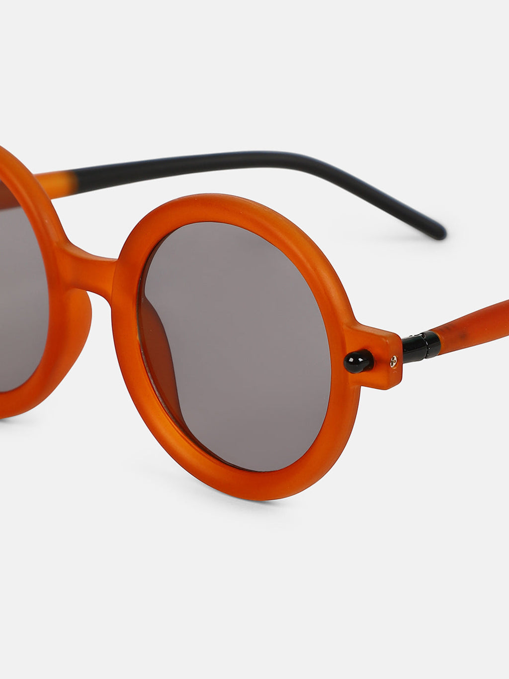 The Corsica Round Sunglass - Sienna Brown