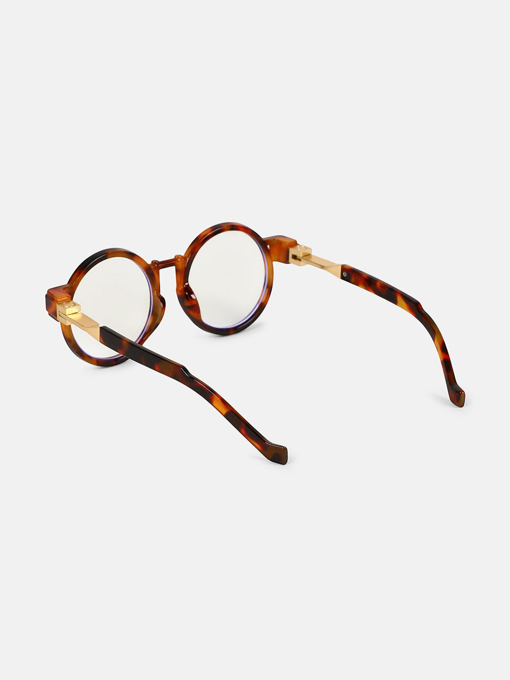 The Chelsea Round Sunglass - Coffee Brown