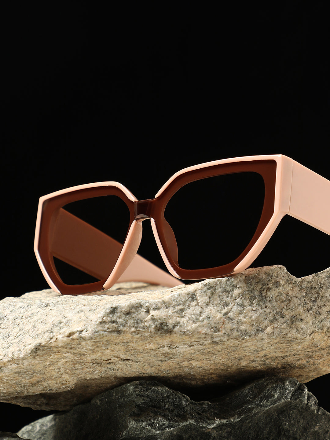 The Avenue Cateye Sunglass - Nude Pink