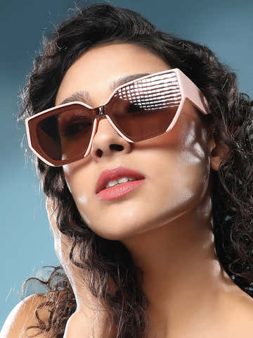 The Avenue Cateye Sunglass - Nude Pink