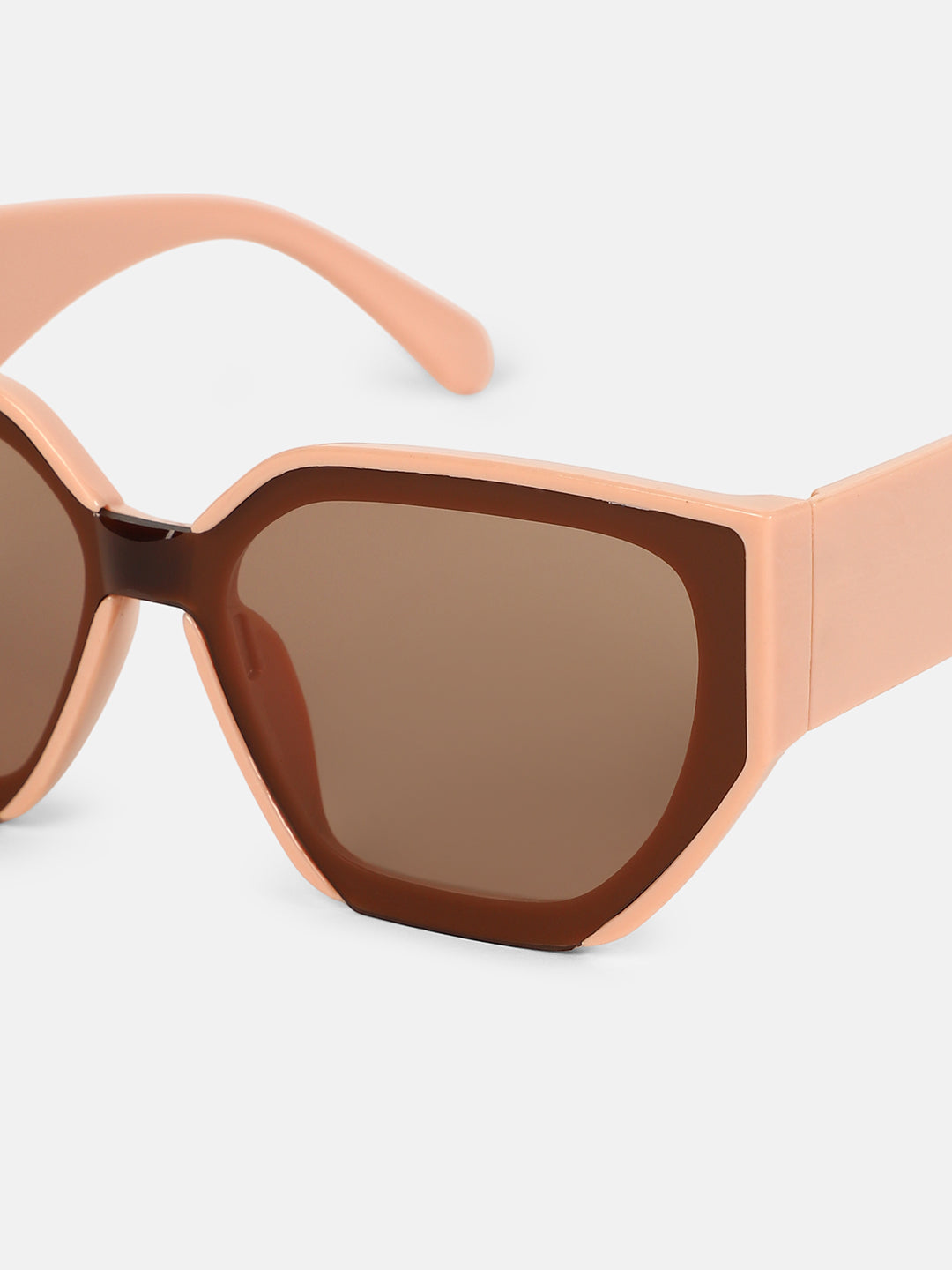 The Avenue Cateye Sunglass - Nude Pink