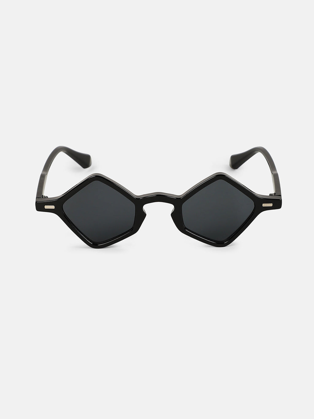 The Circuscore Diamond Sunglass - Midnight Black