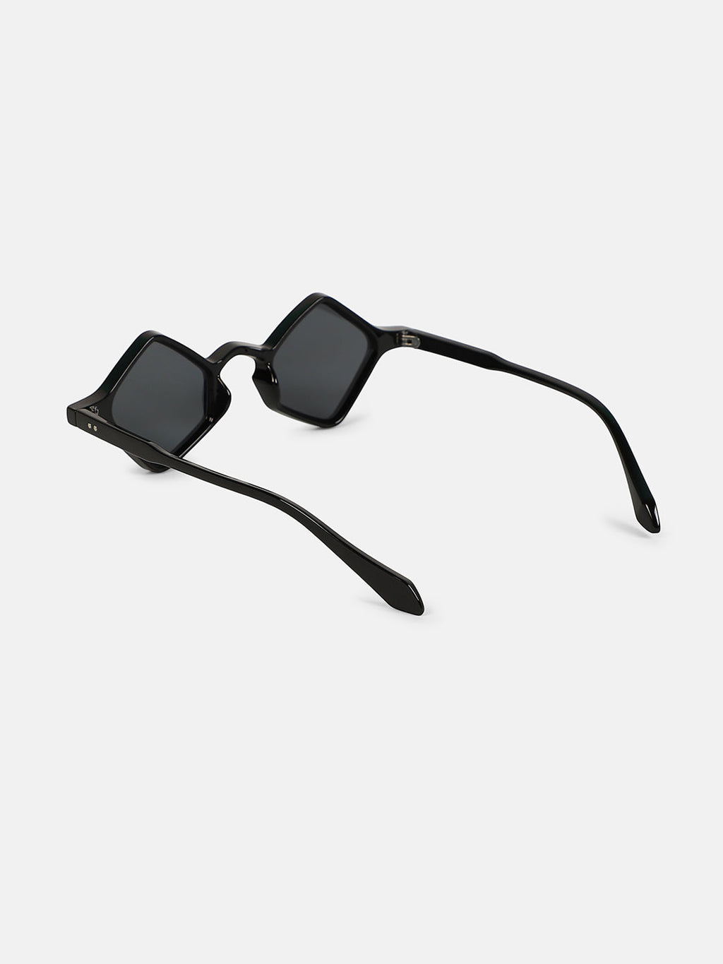 The Circuscore Diamond Sunglass - Midnight Black