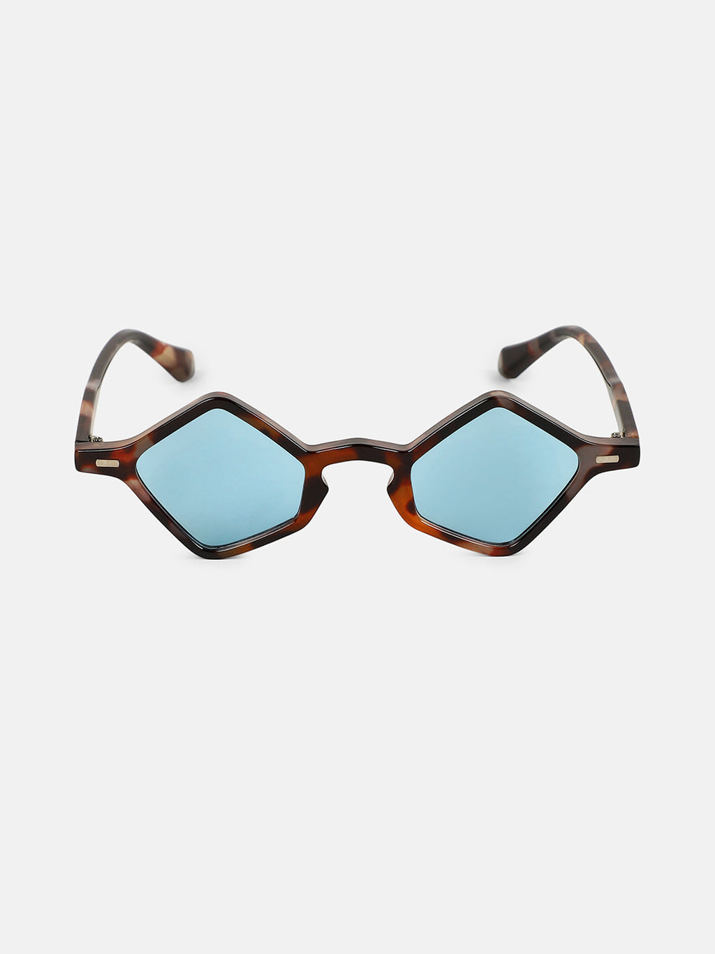 The Circuscore Diamond Sunglass - Indigo Blue