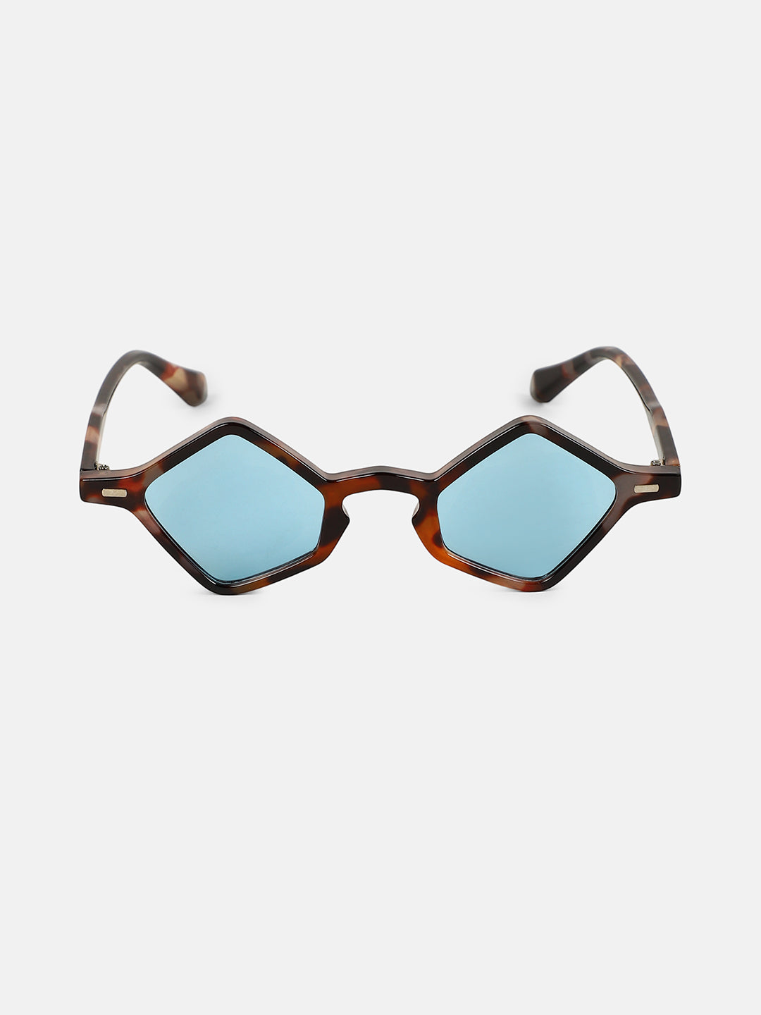 The Circuscore Diamond Sunglass - Indigo Blue