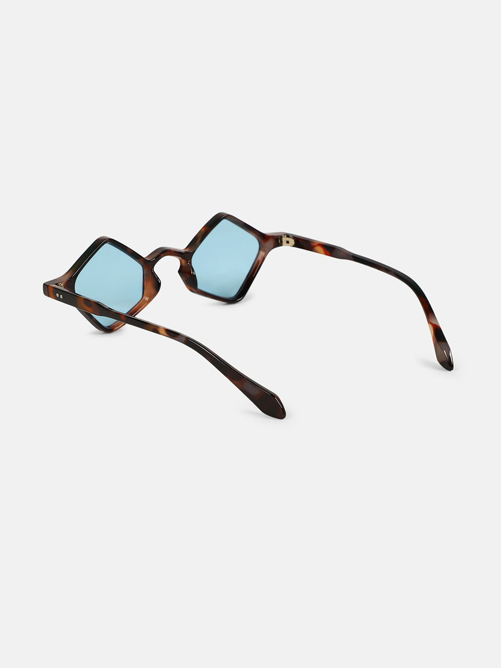 The Circuscore Diamond Sunglass - Indigo Blue