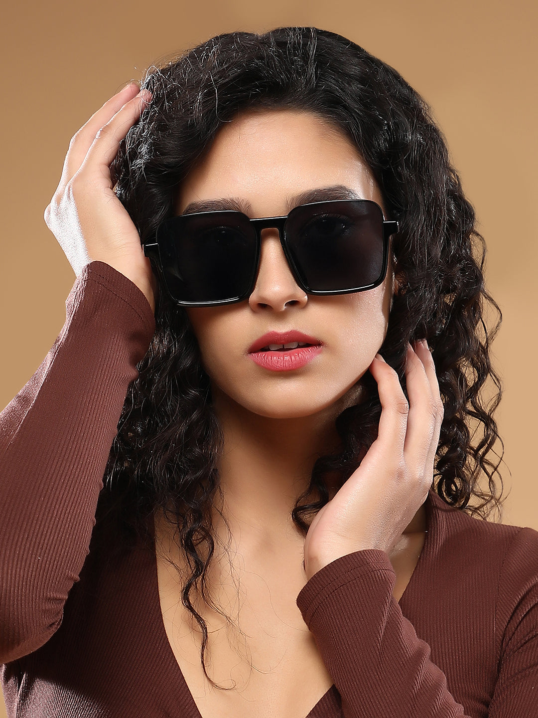 The Everyday Oversized Sunglass - Onyx Black