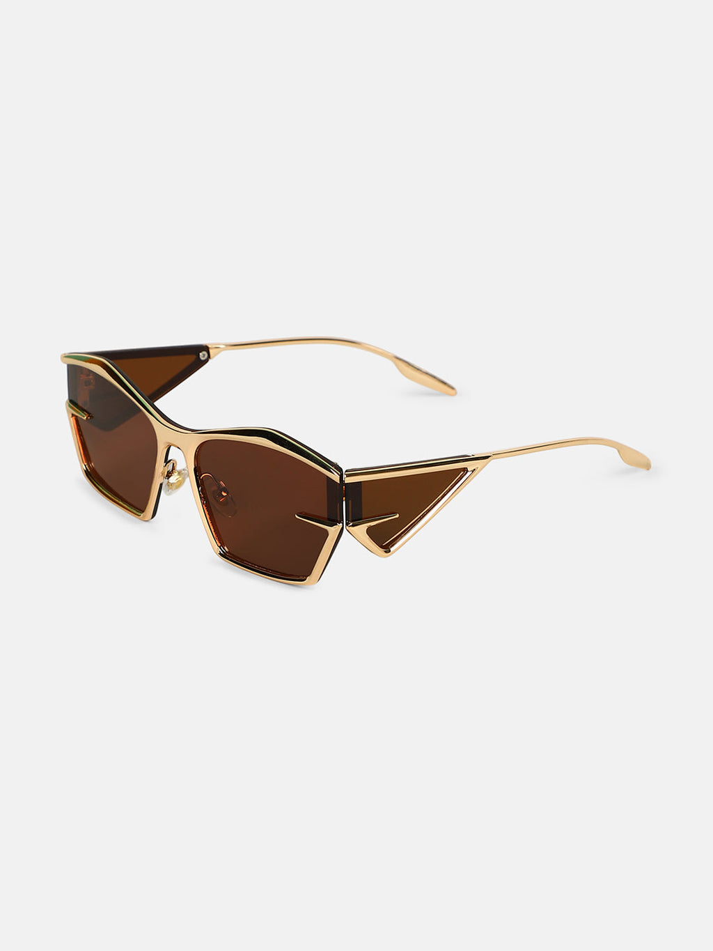 The Cyberlux Shield Sunglass - California Gold