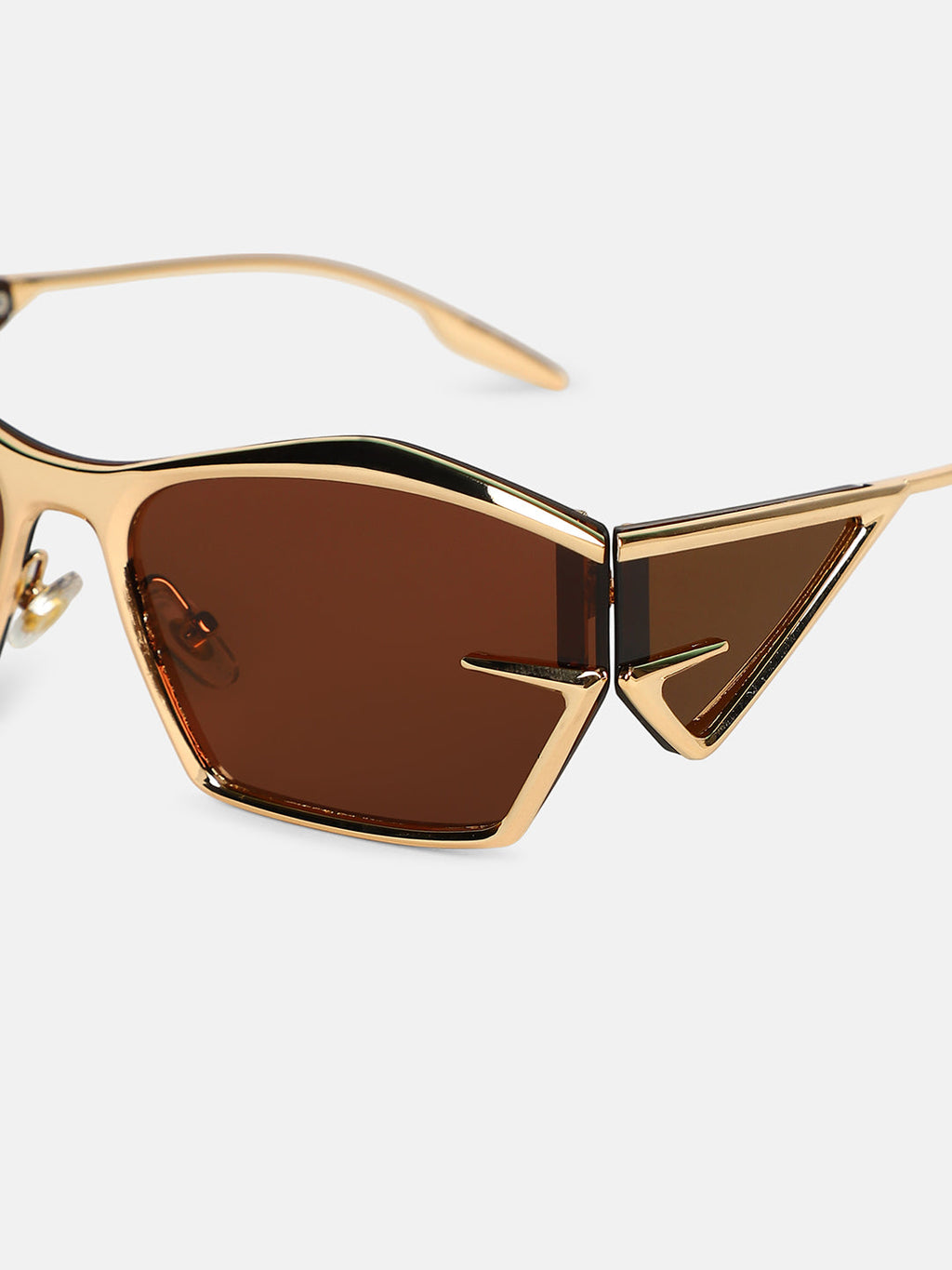 The Cyberlux Shield Sunglass - California Gold