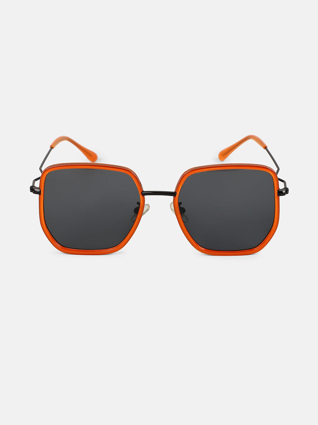 The Malibu Block Oversized Sunglass - Sienna Brown