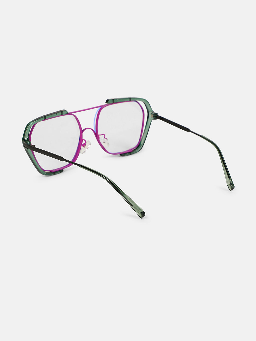 The Noir Oversized Sunglass - Electric Purple