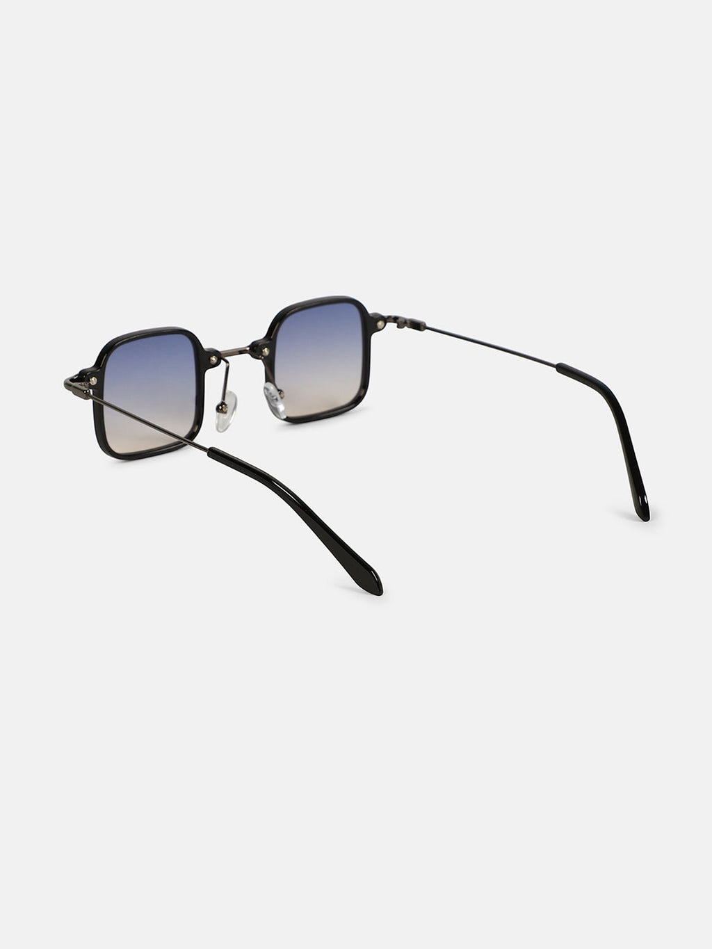 The Circuscore Gradient Square Sunglass - Onyx Black