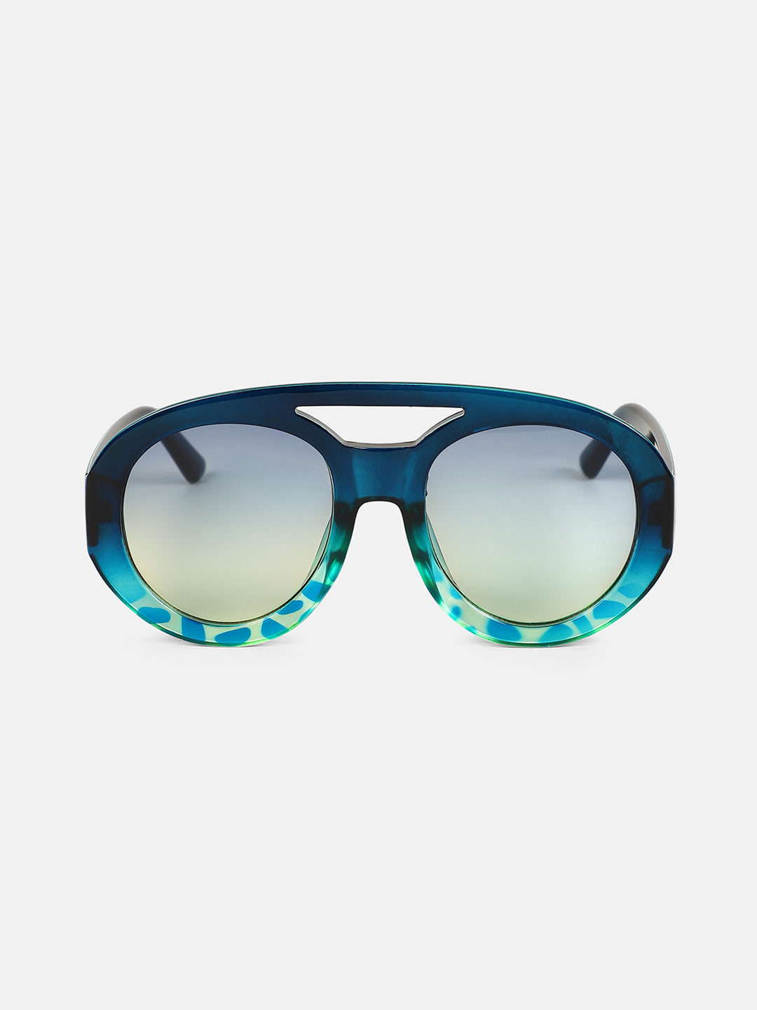The Bobby Shield Sunglass - Navy Blue