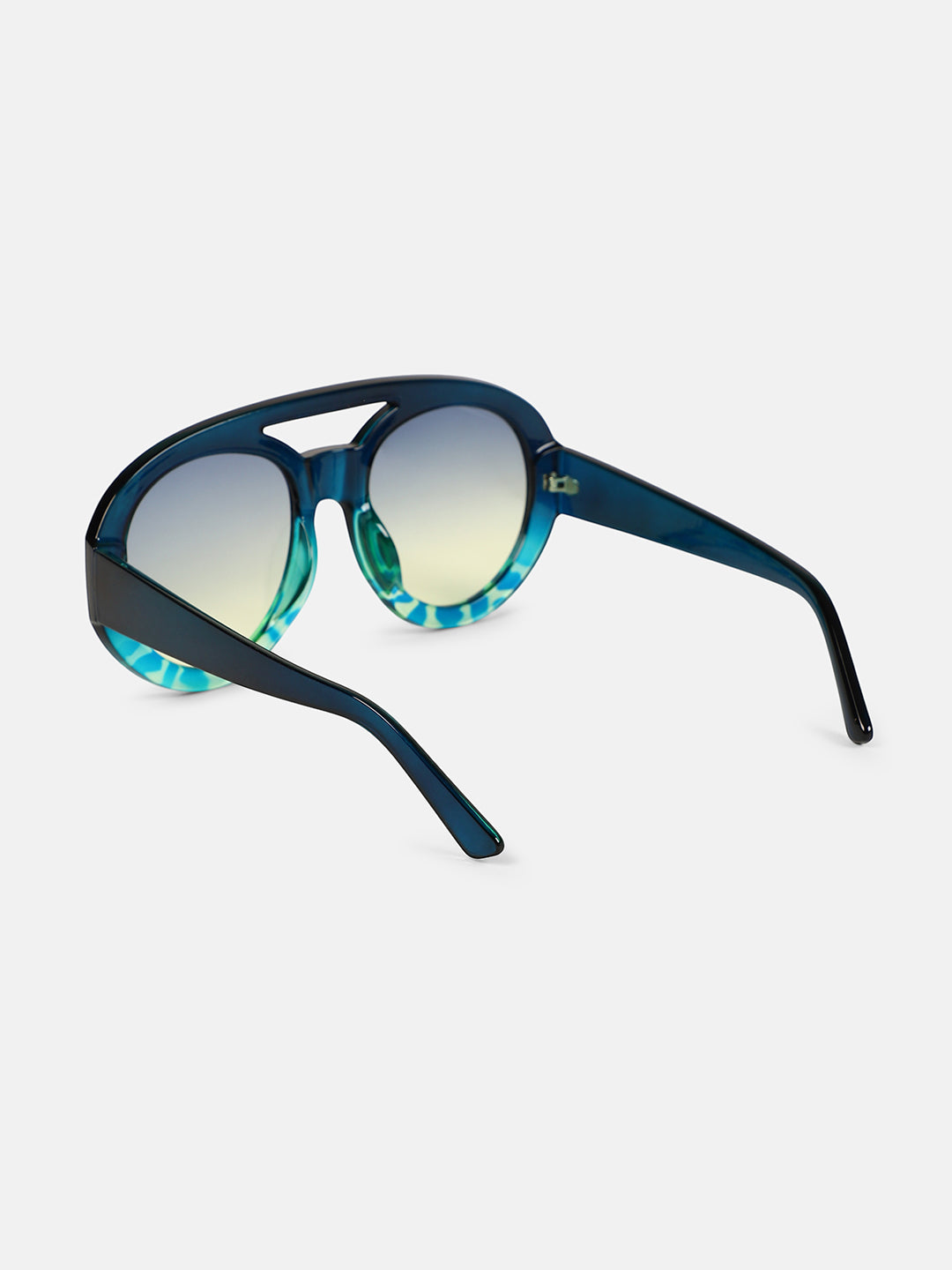 The Bobby Shield Sunglass - Navy Blue