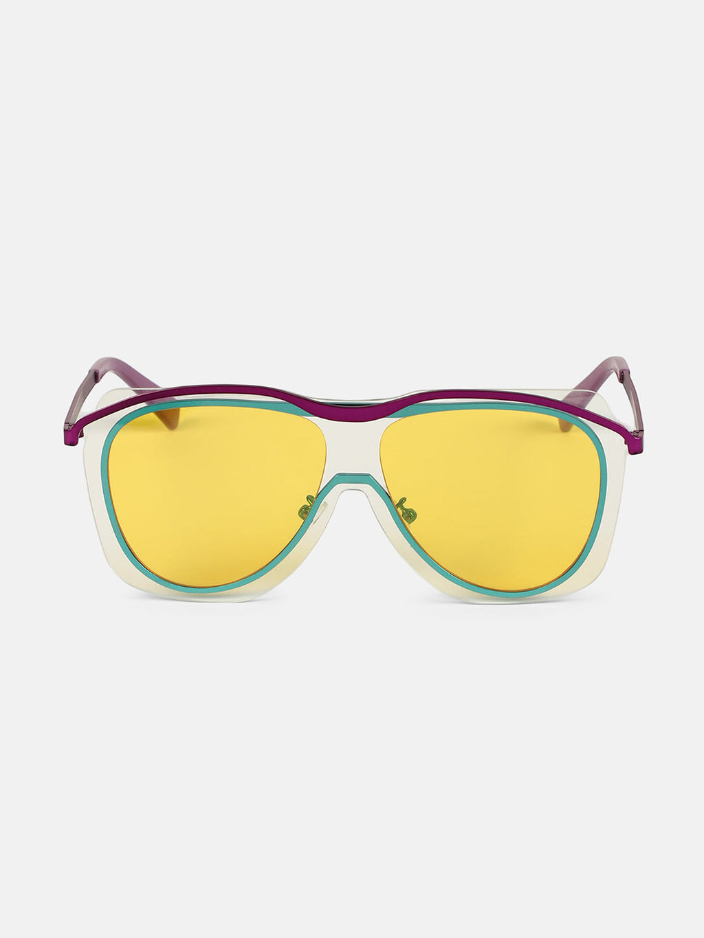The RaveBlock Aviator Sunglass - Violet Purple