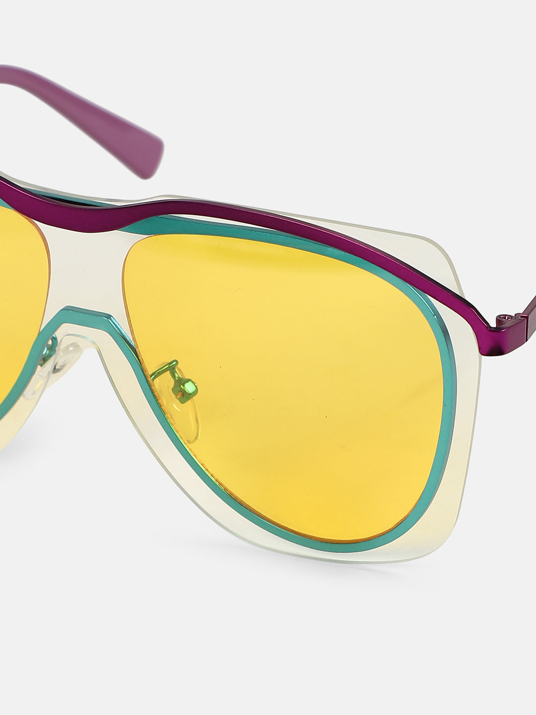 The RaveBlock Aviator Sunglass - Violet Purple