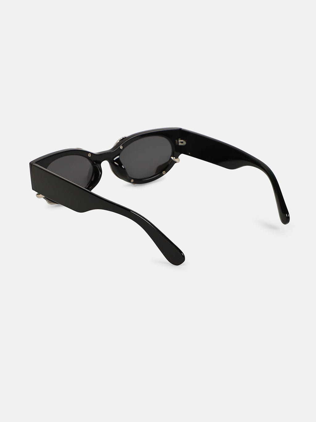 The Viperis Oval Sunglasses - Onyx Black