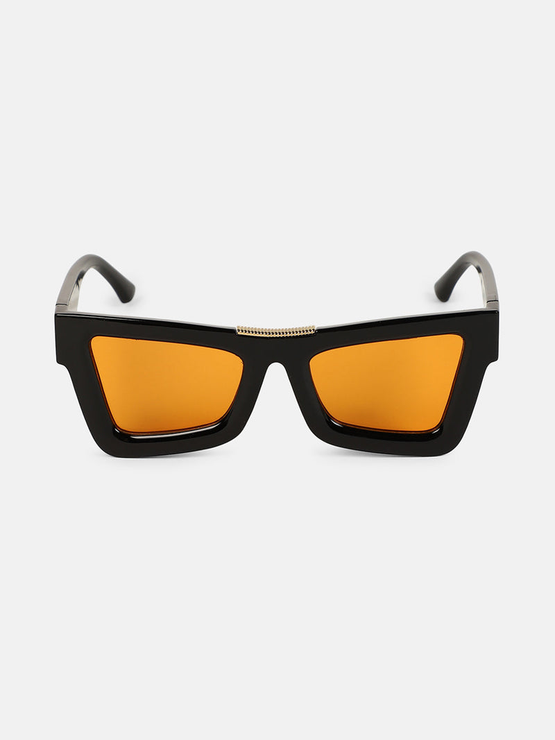 The Broadway Cateye Sunglass - Onyx Black