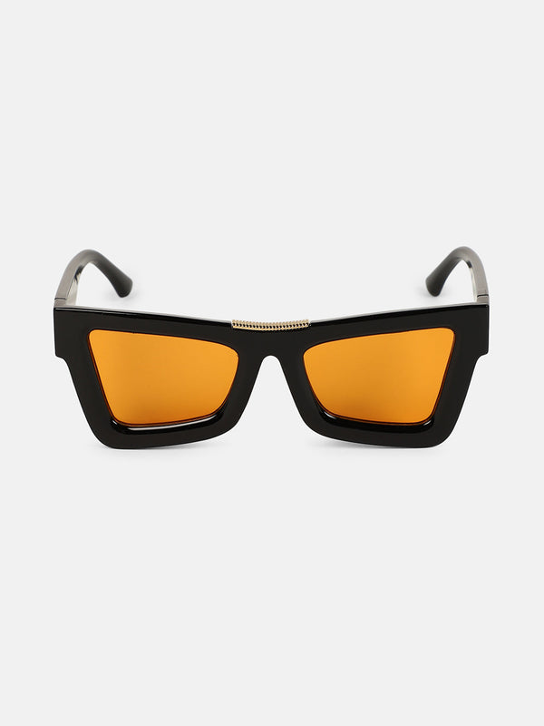 The Broadway Cateye Sunglass - Onyx Black
