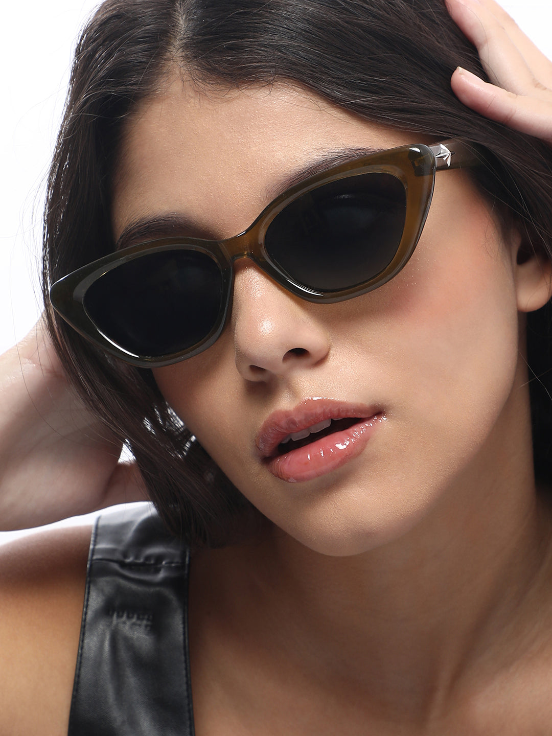 The Celeste Cateye Sunglass - Sacramento Green