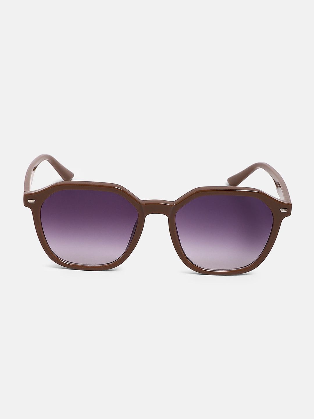 The Day-Out Wayfarer Sunglass - Mocha Brown