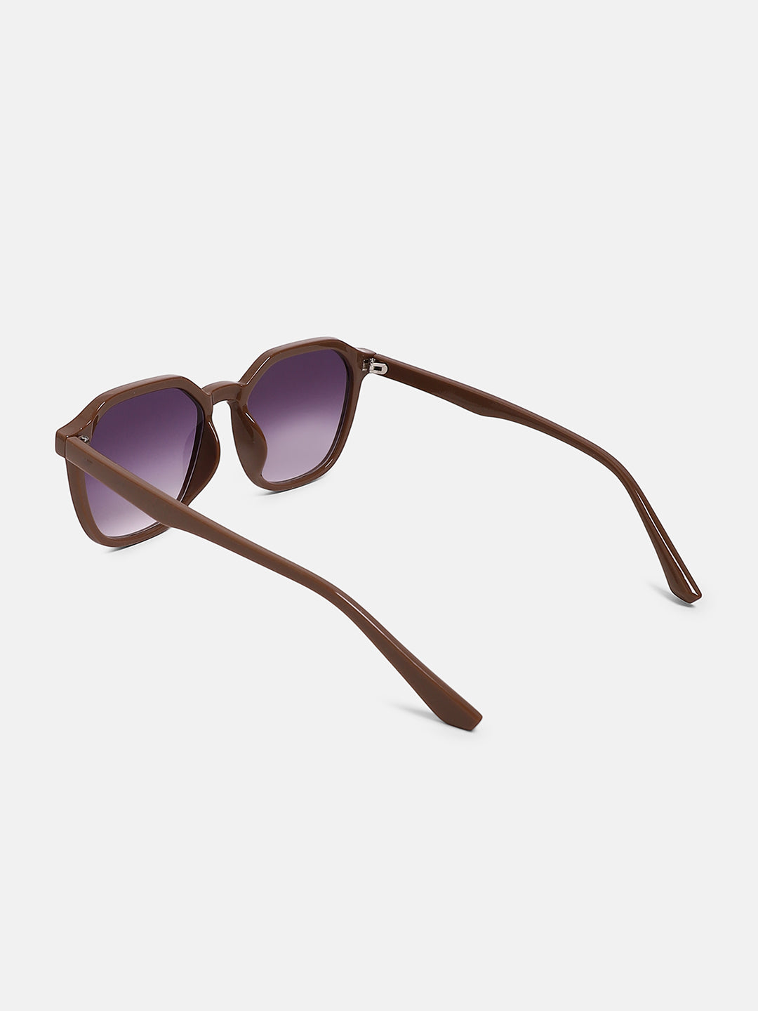 The Day-Out Wayfarer Sunglass - Mocha Brown