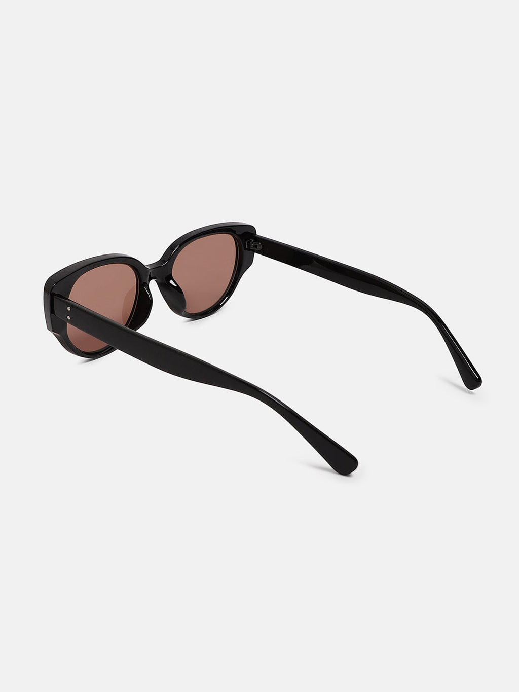 The Nona Cateye Sunglass - Onyx Black