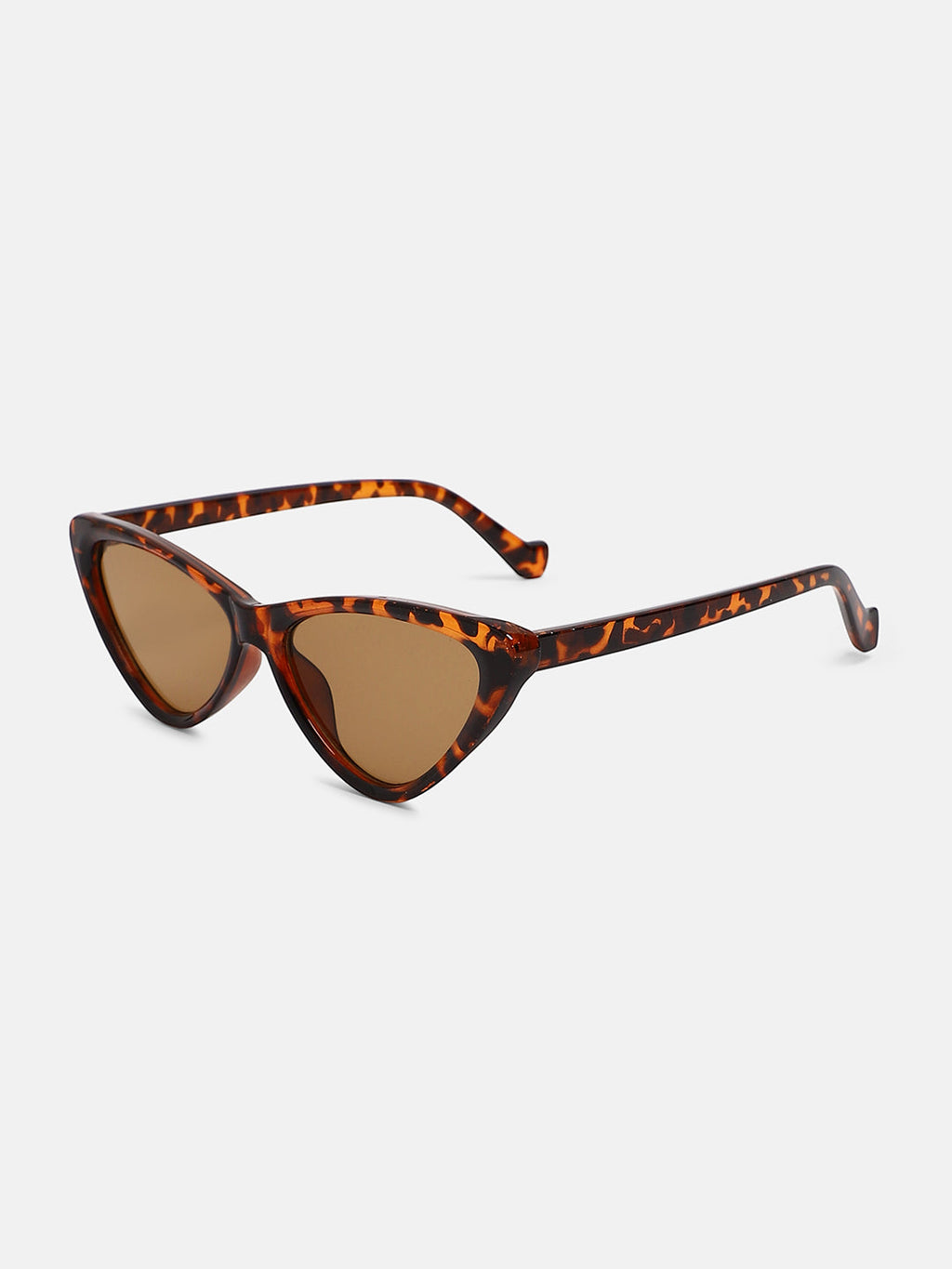 The Braganza Cateye Sunglass - Coffee Brown